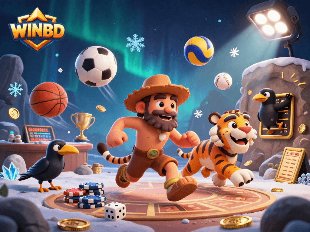 Join the excitement at WINBD with engaging prehistoric casino fun featuring unique elements and vibrant sports games.