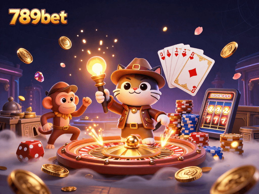 Explore thrilling games at 789bet with vibrant visuals and stunning casino elements in action.