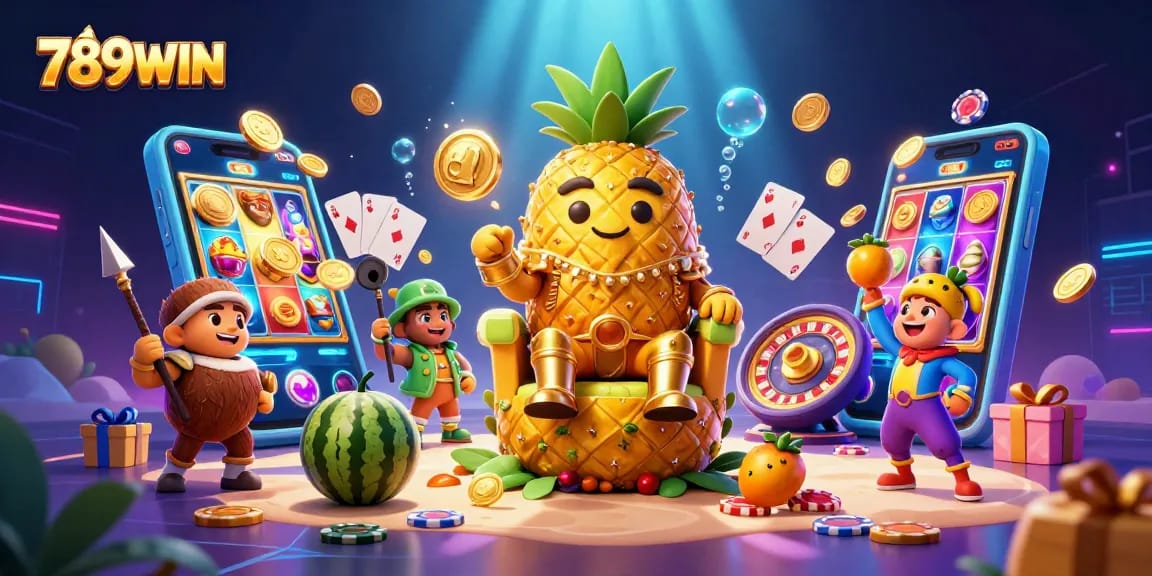 Play exciting casino games at 789WIN with vibrant characters showcasing rich features.