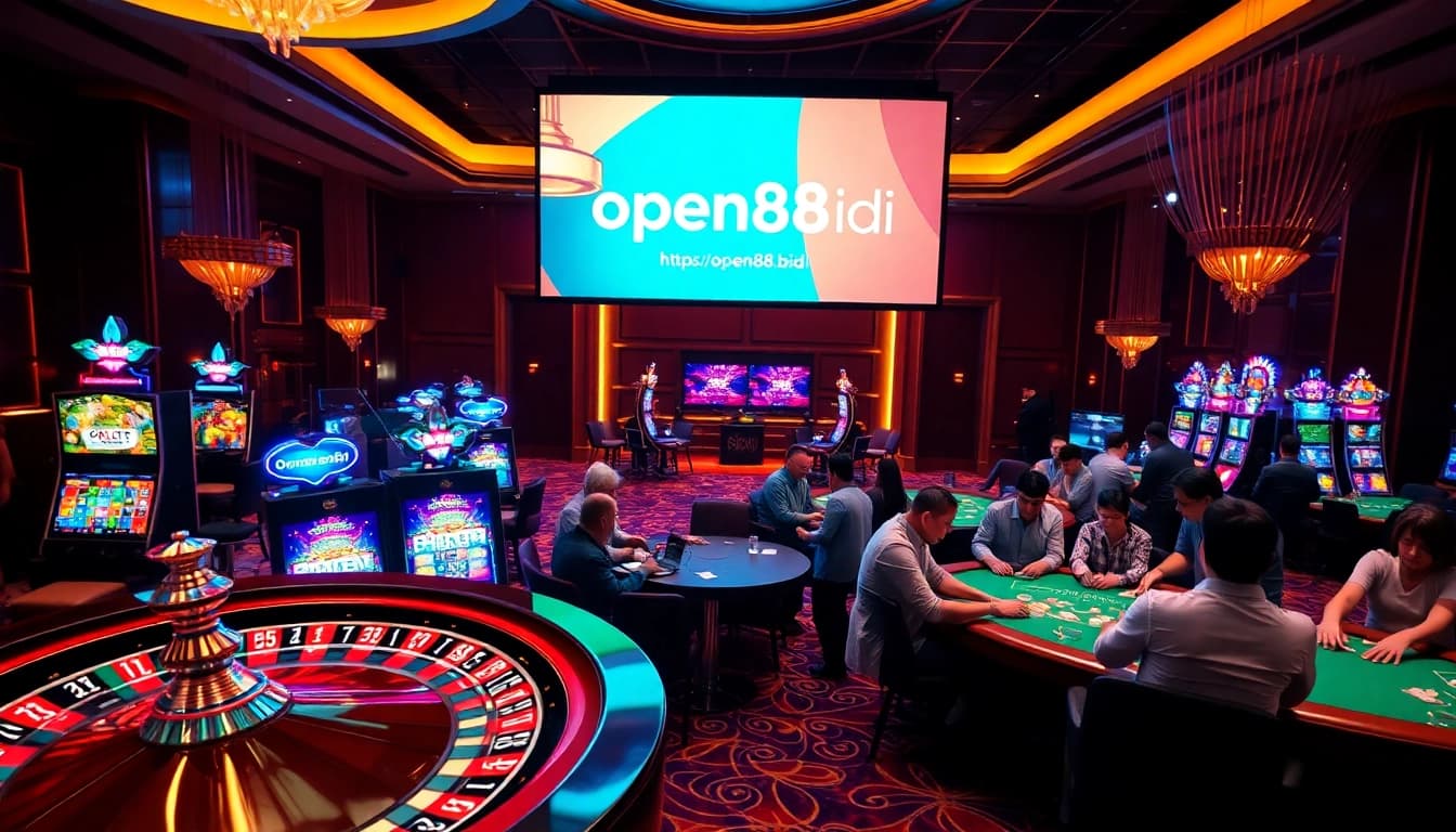 Experience the thrill of gambling at https://open88.bid/ with exciting casino games and vibrant atmosphere.