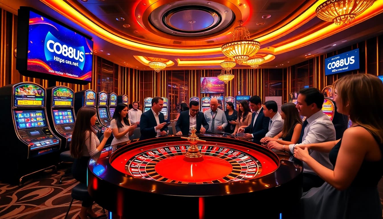 Experience the thrill of play at https://co88us.net/ with lively roulette and slot games.