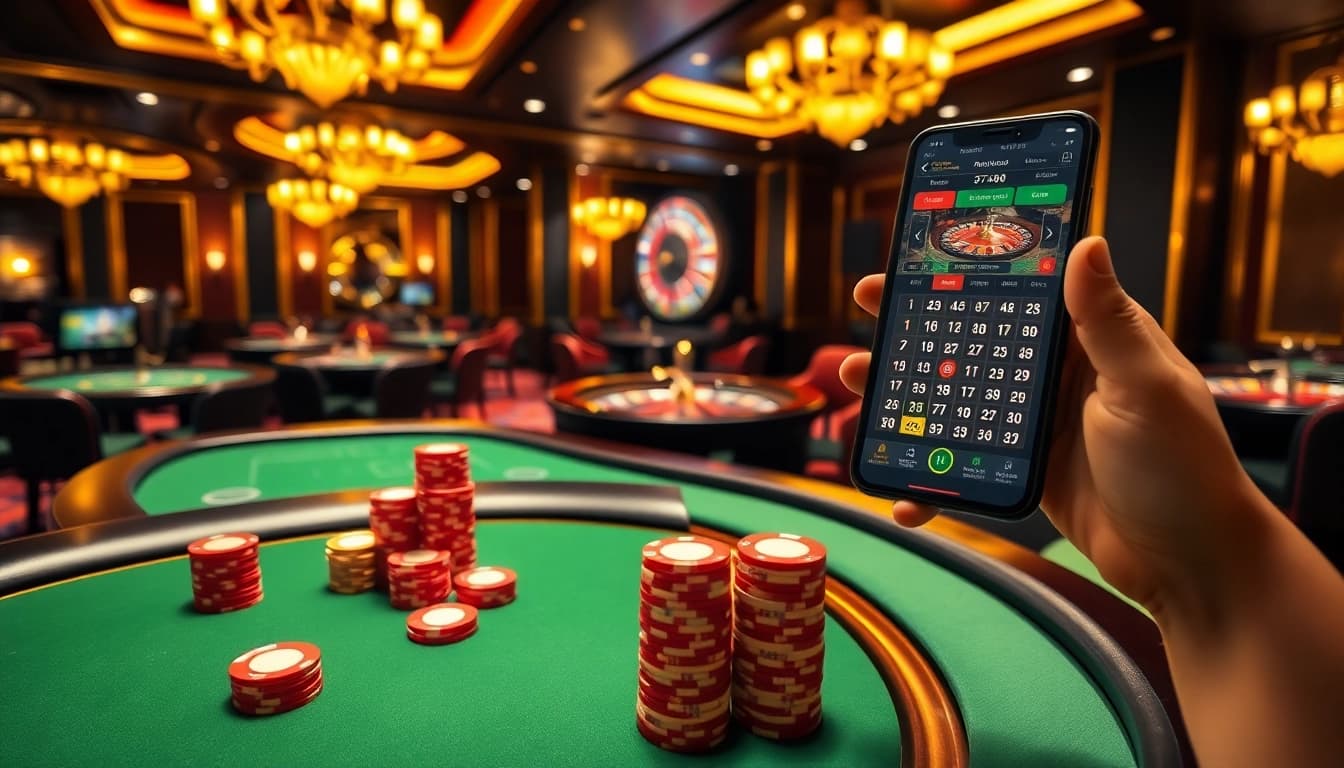 Engage in an exciting 77ball game with vibrant casino tables and thrilling online gaming interface.