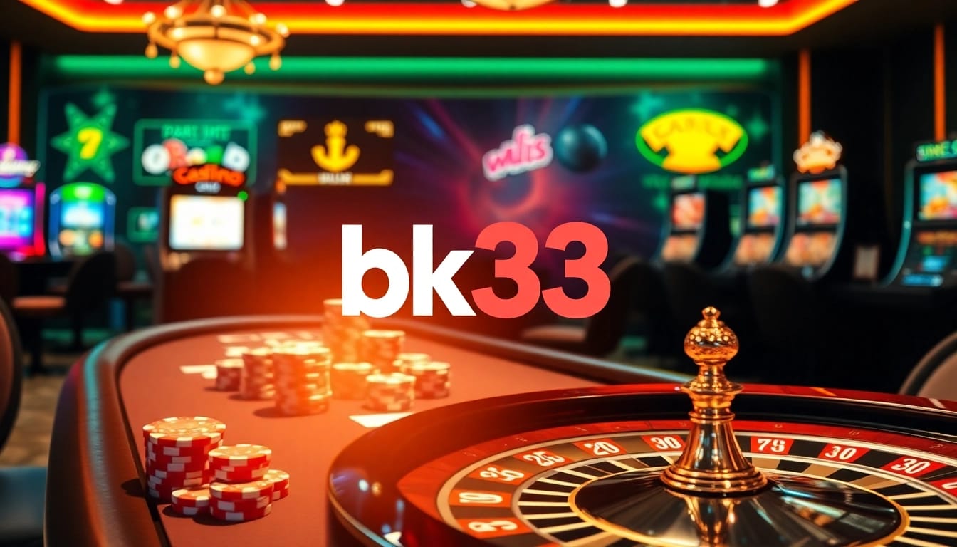Experience the thrill of bk33 online gaming with vibrant visuals and immersive casino action.