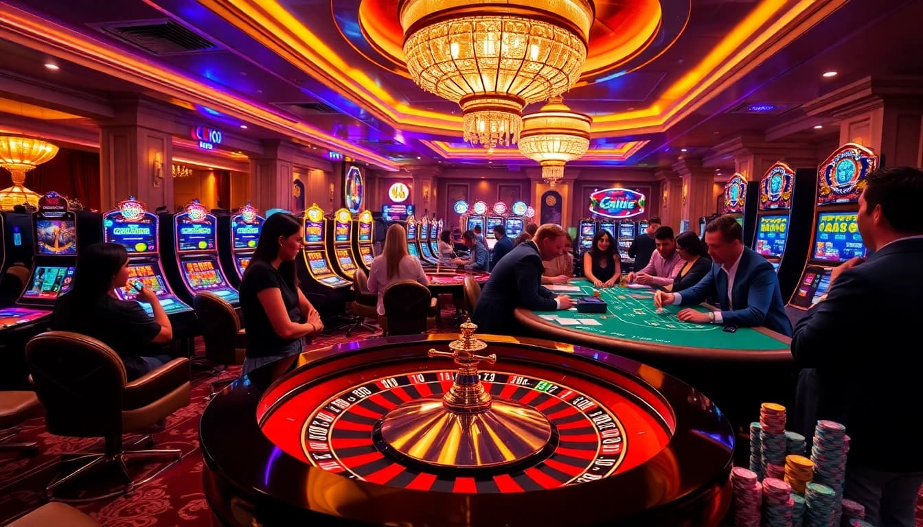 Experience the thrill of G28 LINK at a luxurious casino with engaging gaming elements.