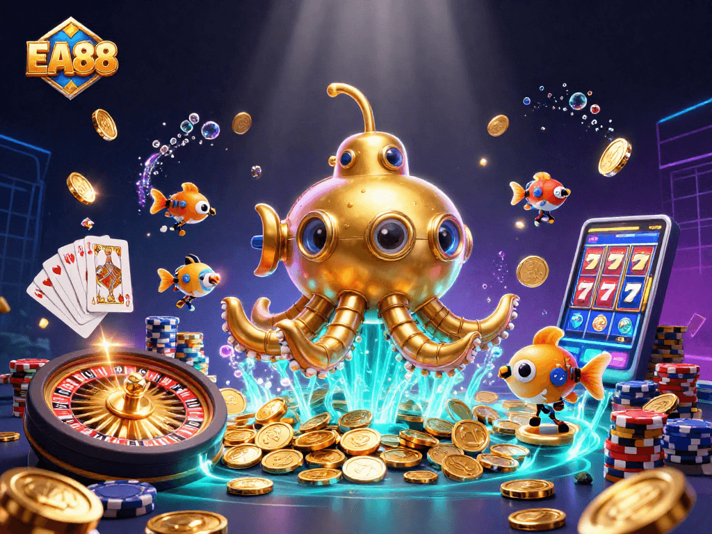 Experience winning thrills with EA88's exclusive games and jackpots online.