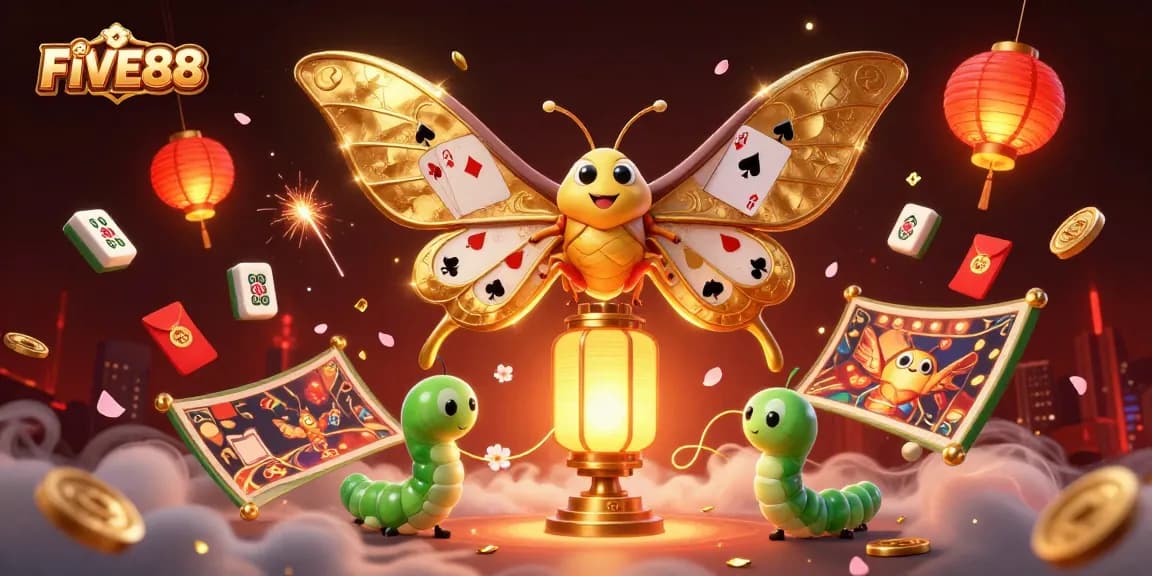 Engage in thrilling gameplay with the FIVE88 casino experience, featuring spectacular visuals of 3D characters.