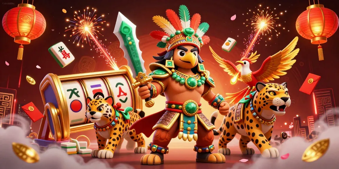 Watch sky88x come alive in an exciting casino scene featuring warriors and dynamic gaming elements.