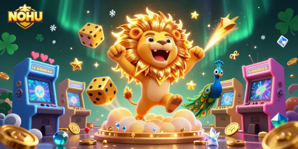 Engage with NOHU's thrilling casino adventures featuring dynamic gaming elements and vibrant visuals.