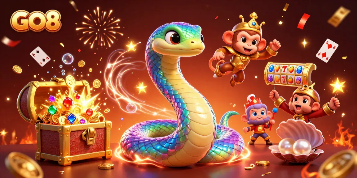 Experience the thrill of winning in GO8 casinos with vibrant 3D characters and exciting game elements!