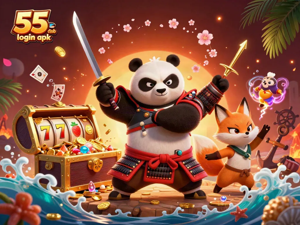 Play exciting games on 55 club login apk with dynamic characters and rich casino-themed elements.