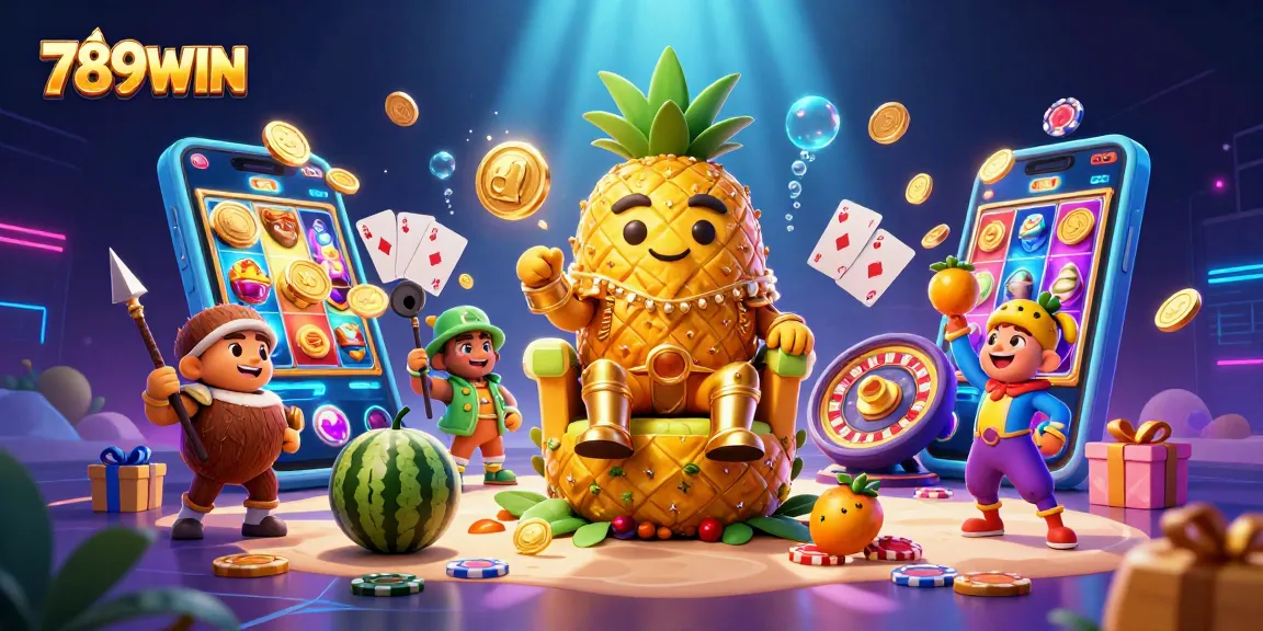 Play exciting casino games at 789WIN with vibrant characters showcasing rich features.
