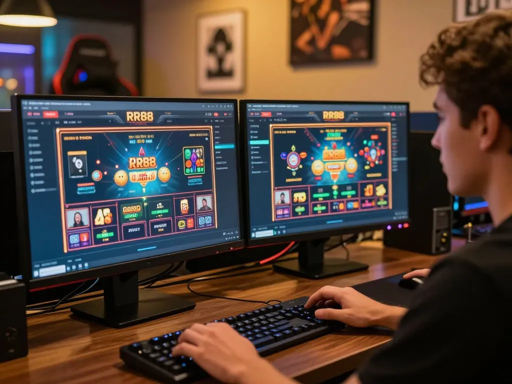 Engaging gameplay on the RR88 platform, showcasing an immersive online casino experience.