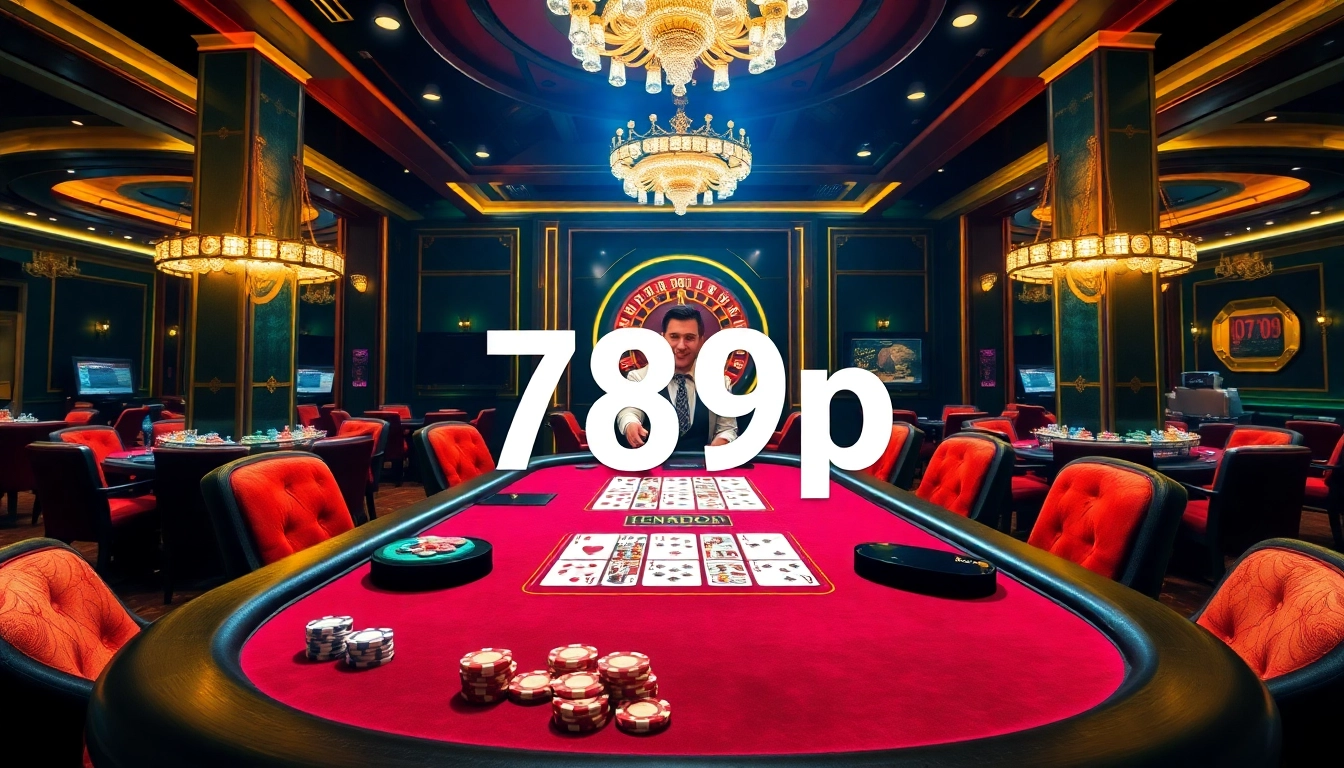 Engaging players participating in a thrilling casino game at 789p.