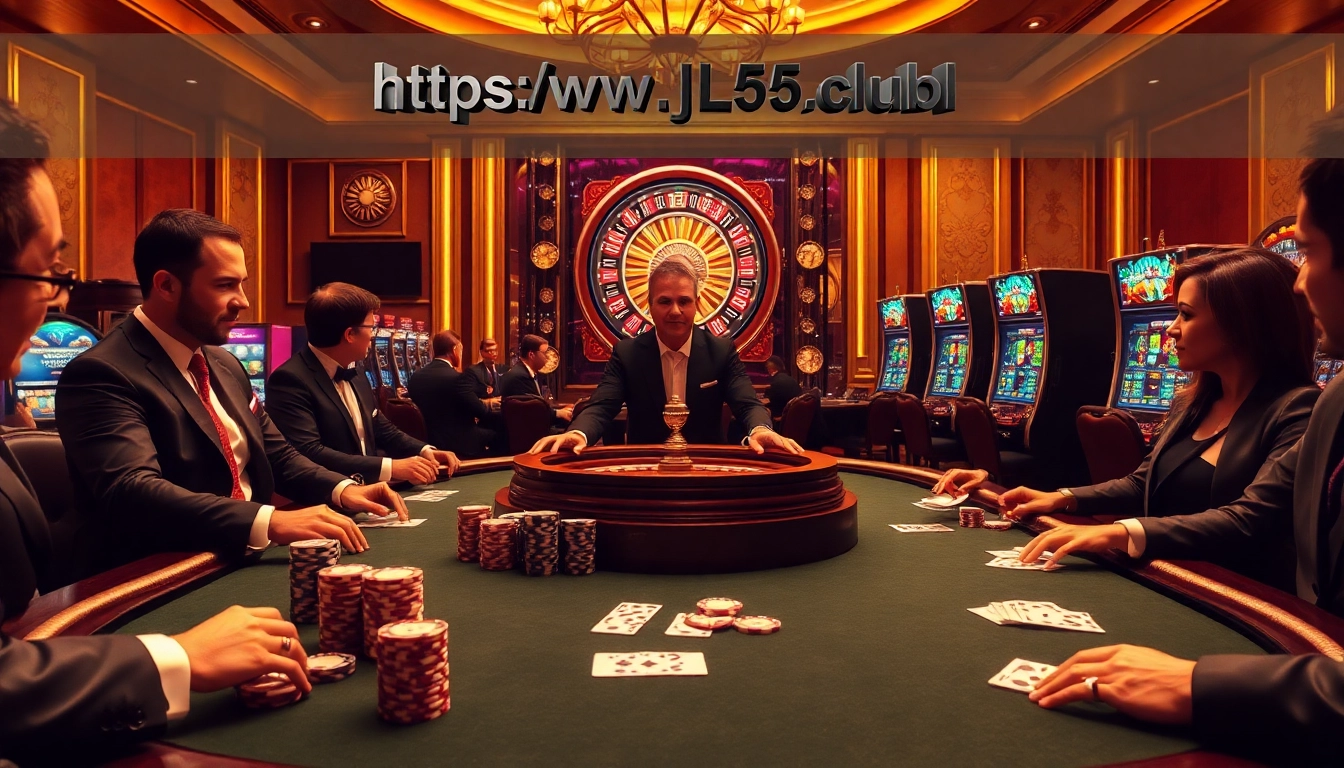 Experience the thrill of poker at https://www.jl55.club/, featuring luxurious tables and vibrant casino ambiance.