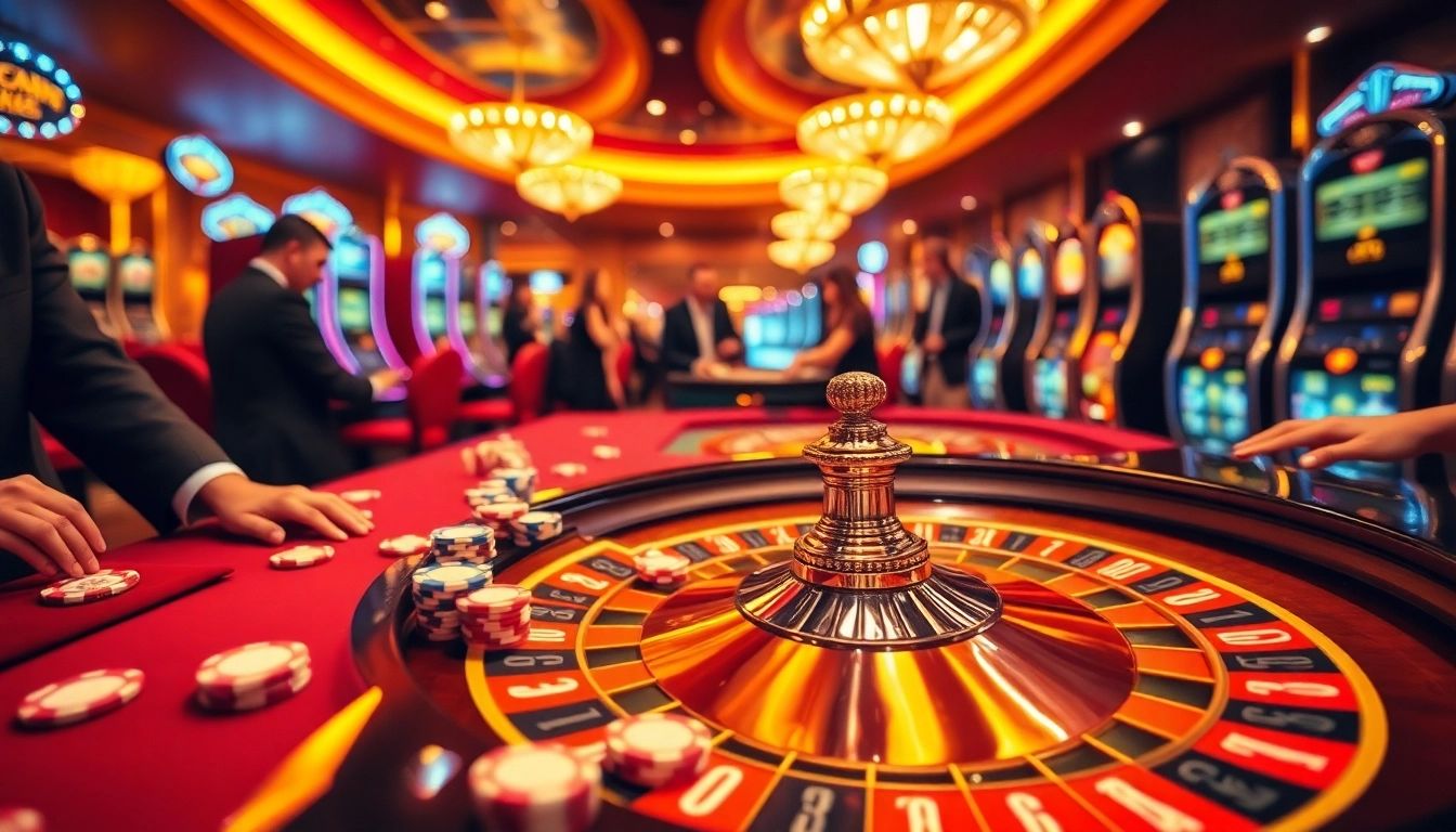 Experience the excitement at f168 casino with vibrant roulette tables and high-stakes fun.